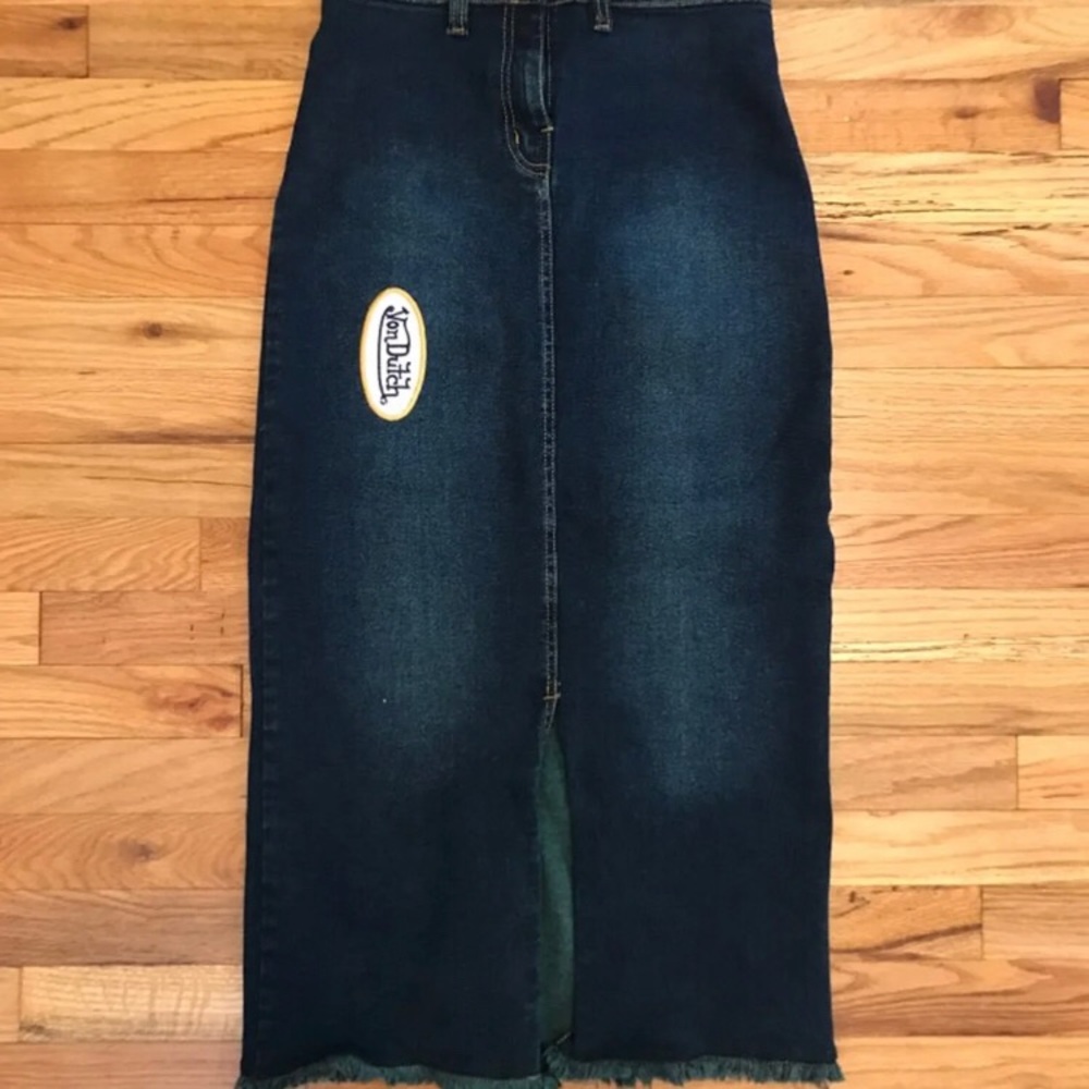 Von Dutch Originals Denim Skirt! Y2k 2000s